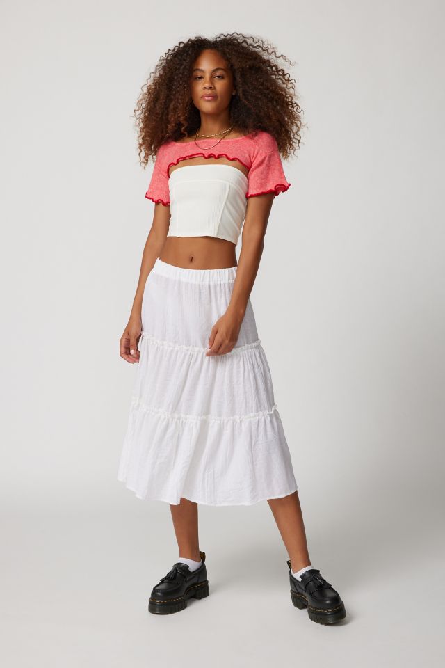 Isa Short Sleeve Shrug Cardigan #2