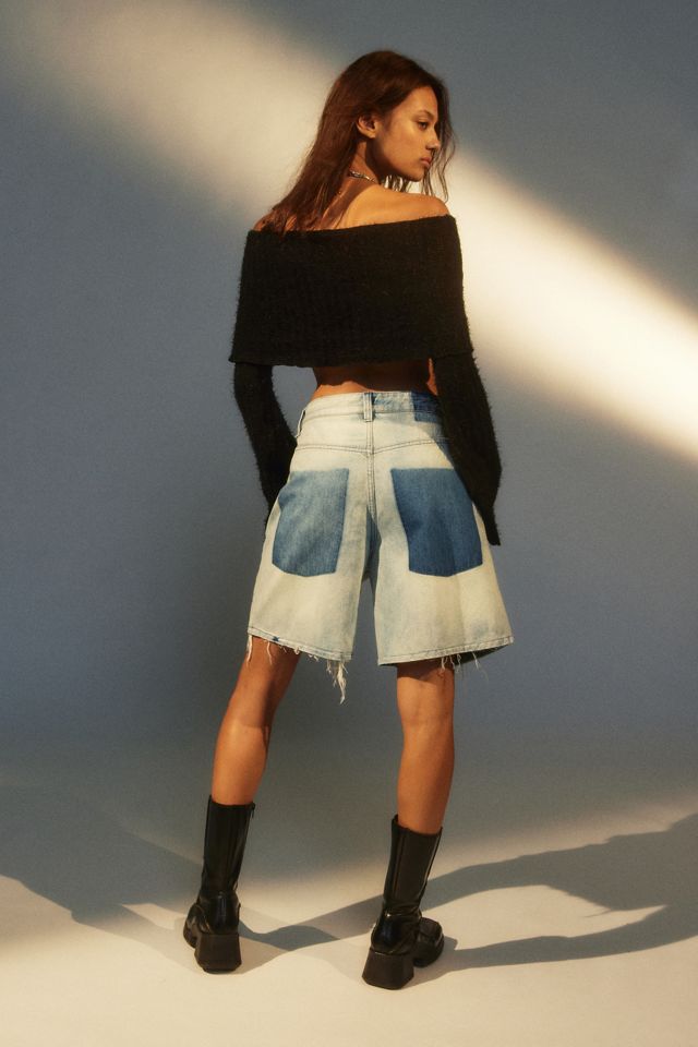 Jaded London Vault Distressed Denim Short | Urban Outfitters