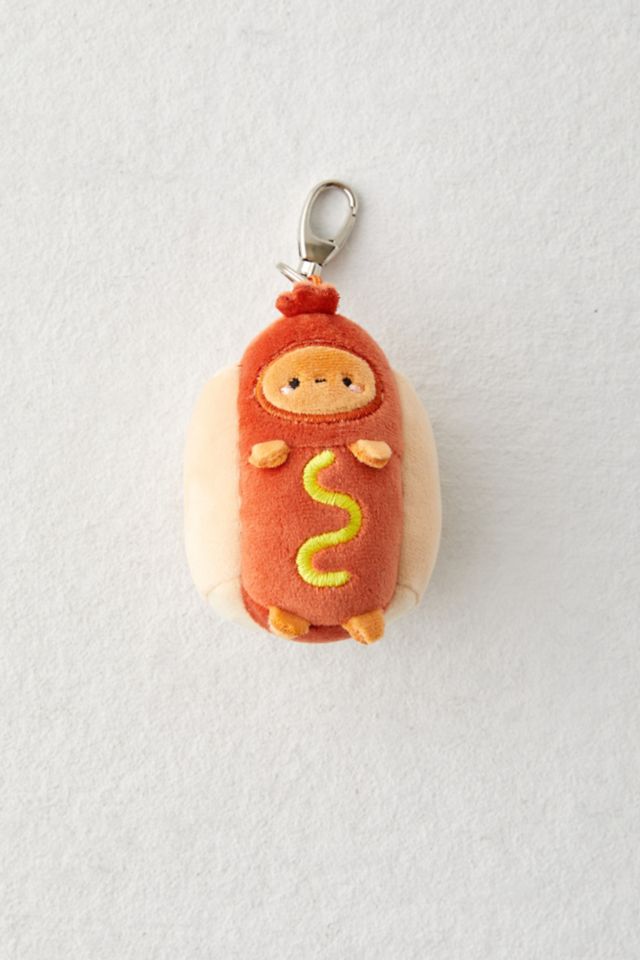 Smoko Hot Dog Tayto Plushie Keychain #1