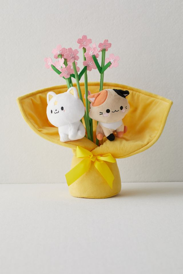 Smoko Cat Bouquet Plushie #1