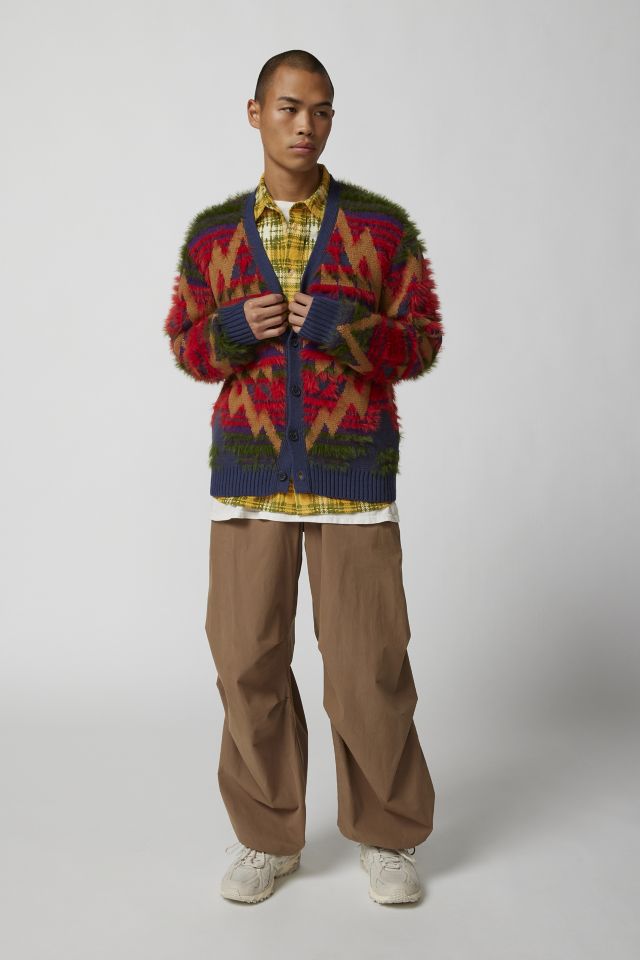 BDG Fuzzy Southwestern Cardigan #4