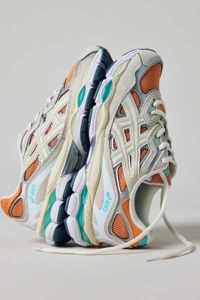 Asics Women's Gel-nyc Sneaker In Terracotta/cream, Women's At Urban Outfitters In Multi