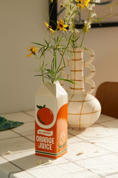 ban.do Rise & Shine Orange Juice Vase