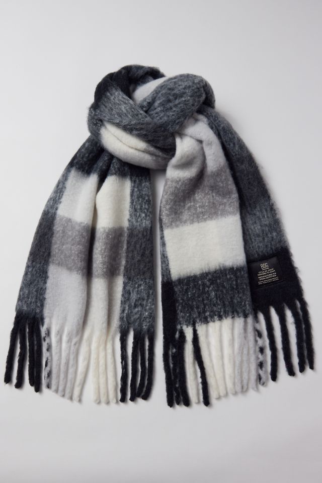 URBAN OUTFITTERS GREY Rectangle Scarf L70” x W16” One Size Fits Most OSFM  NWT £28.34 - PicClick UK