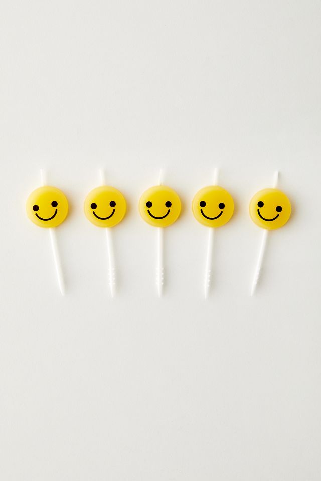 UO Happy Face Party Candle Set #2