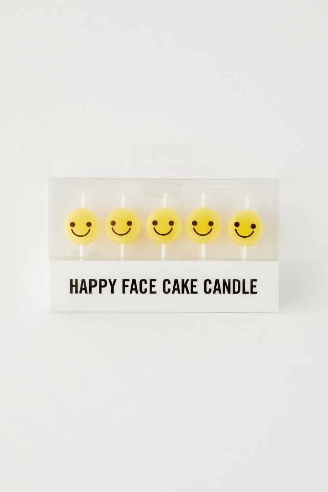 UO Happy Face Party Candle Set #3