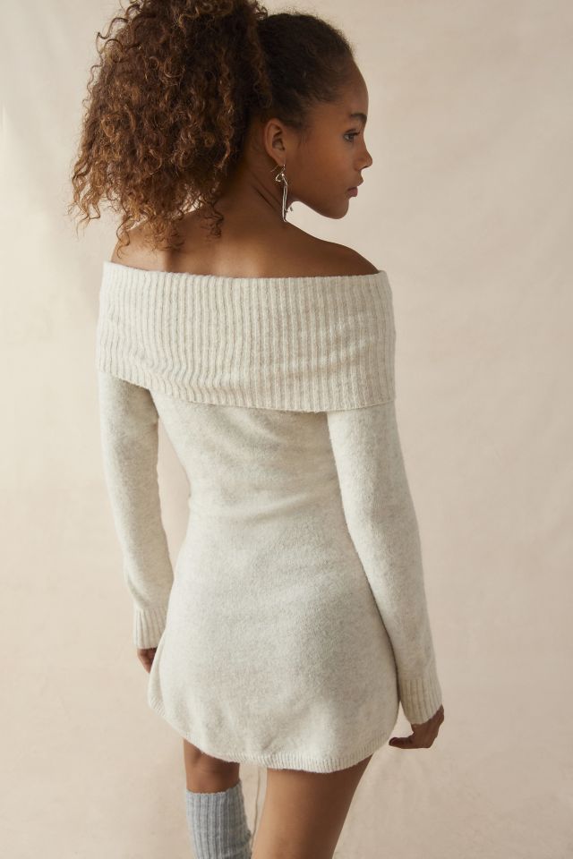 Urban Outfitters - All-Over Ruched Detailing - One Shoulder Mini