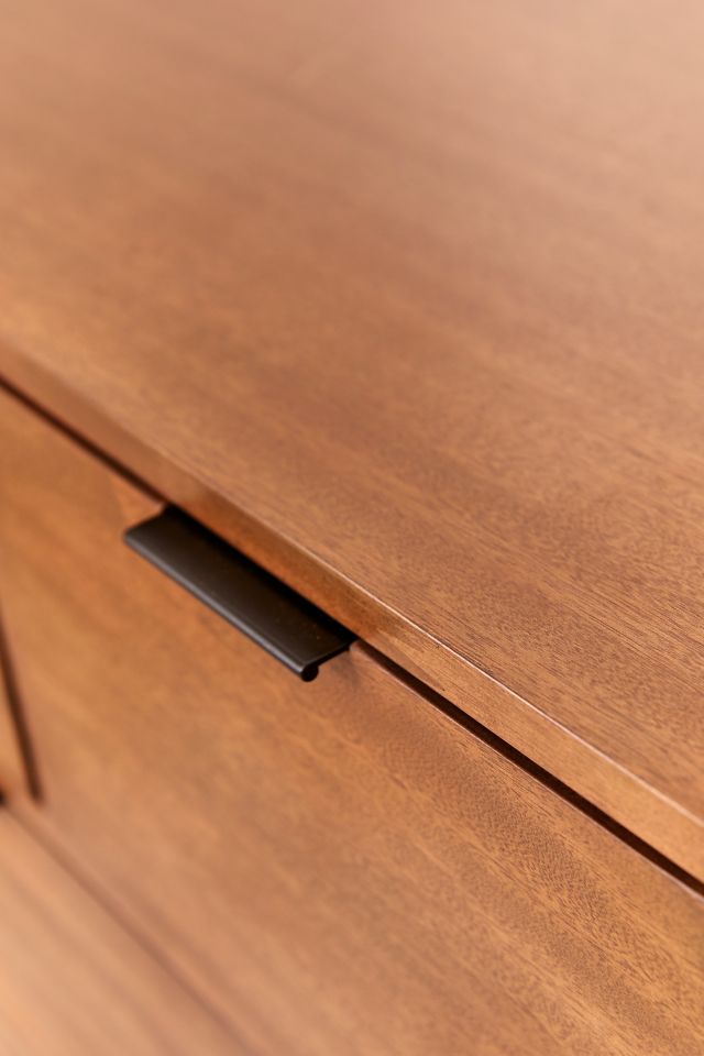 Transitional Walnut Brown 9-Drawer Dresser with Dovetail Drawers