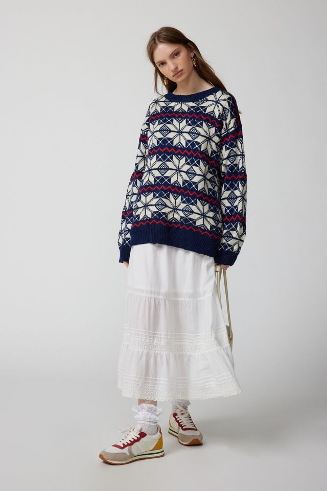 Jupe Courte Urban Outfitters, Motif Fair Isle, Taille S, Multicolore