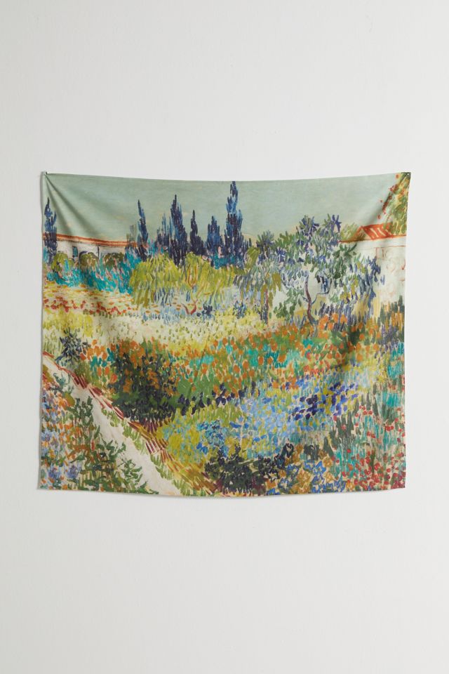 Vincent Van Gogh For Deny Garden At Arles Tapestry #1
