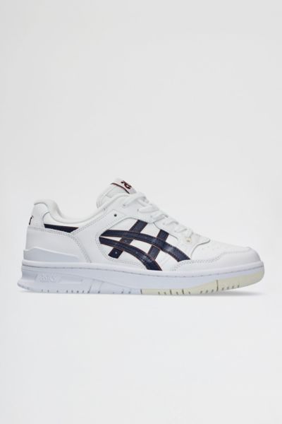 ASICS EX89 SPORTSTYLE SNEAKERS IN WHITE/MIDNIGHT AT URBAN OUTFITTERS