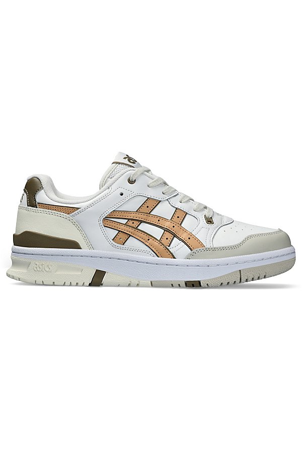 Asics Ex89 Sportstyle Sneakers In White/honey Beige At Urban Outfitters