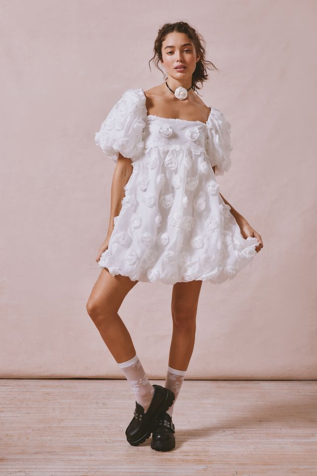 Sister Jane Dream Belle Rosette Mini Dress | Urban Outfitters