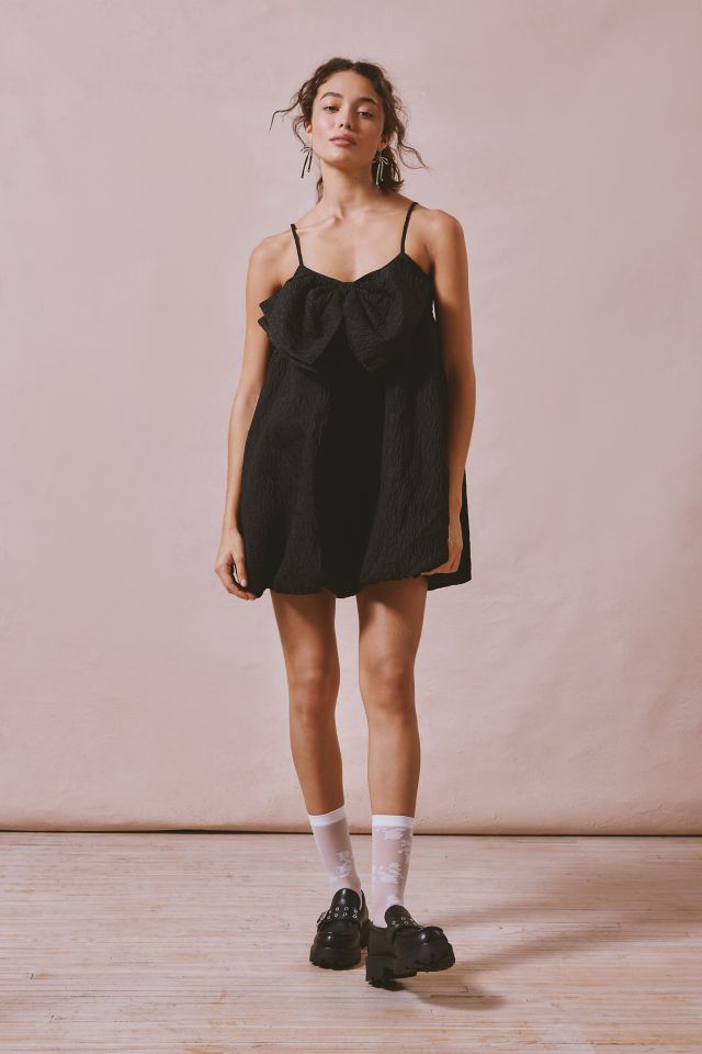 sister jane シスタージェーンMarie Bow Mini Dress Sister Jane Marie Bow Mini Dress | Urban Outfitters