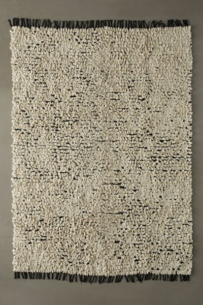 Urban Outfitters Loopy Chenille Woven Rug In Cream At  In Neutral