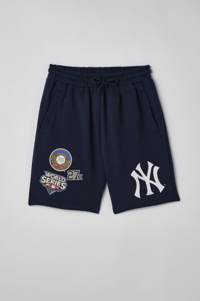 PRO STANDARD NEW YORK YANKEES LOGO NAVY BLUE MENS SHORTS ALL SIZES