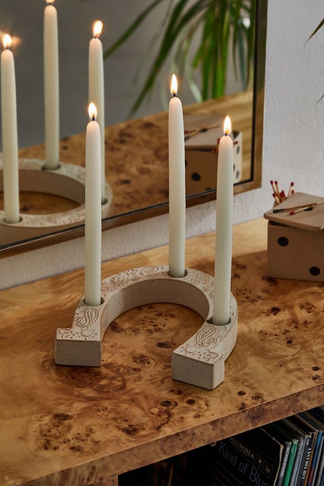 Paddywax Horseshoe Taper Candle Holder Urban Outfitters