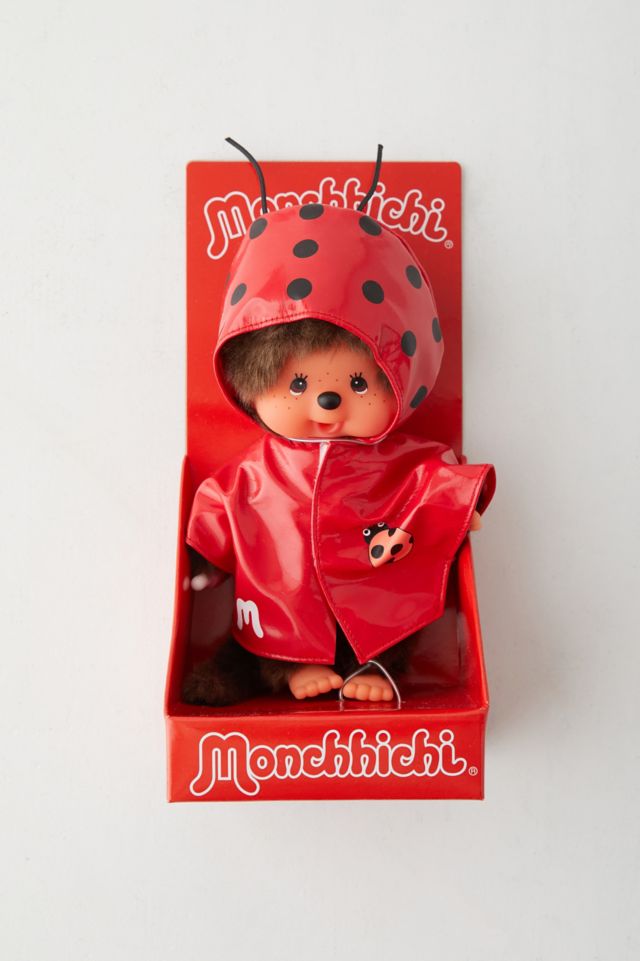 Monchhichi Ladybug Raincoat Plushie #1