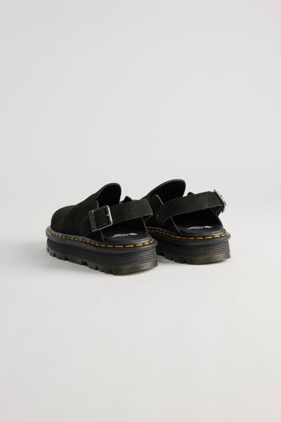 Dr. Martens Zebzag Suede Platform Mule