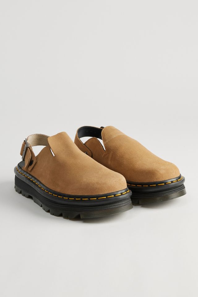 Dr. Martens Zebzag Suede Platform Mule #1
