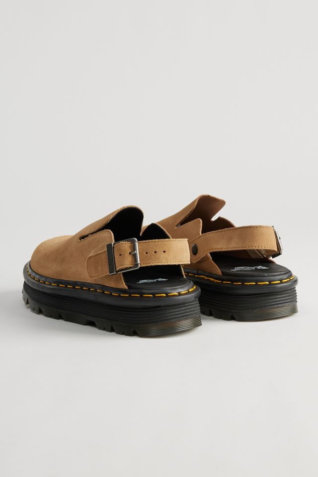 Dr. Martens Zebzag Suede Platform Mule #2