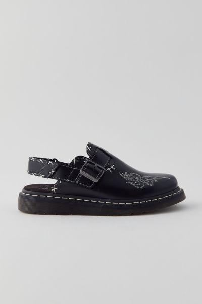 Shop Dr. Martens' Jorge Ii Atlas Clog In Black/white, Men's At Urban Outfitters