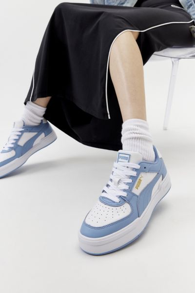Puma Ca Pro Classic Sneaker In White/zen Blue, Women's At Urban Outfitters