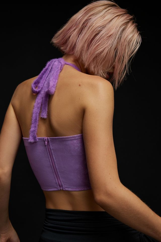 Zemeta Daisy Studded Halter Top #2