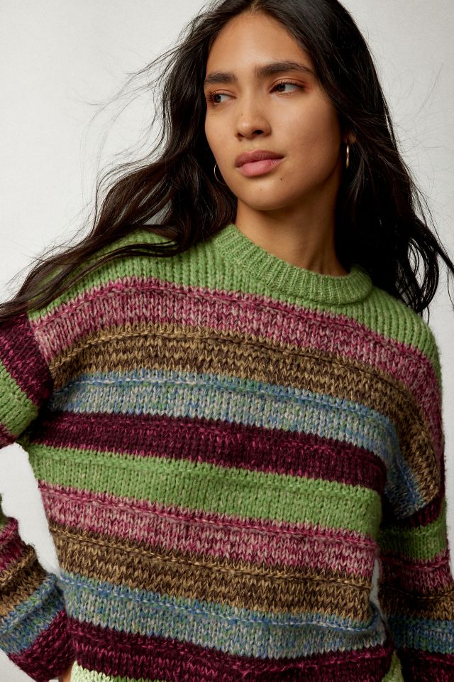 UO Crew Neck Stripe Sweater