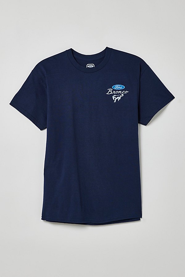 Urban Outfitters Ford Bronco Built Tough Tee In Navy, Men's At