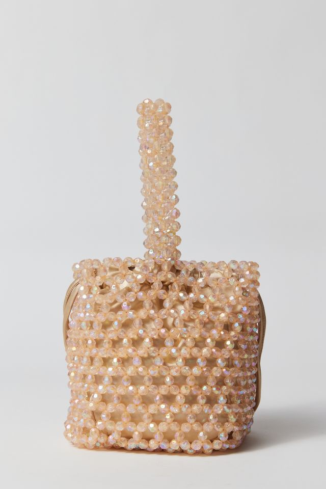 ★追跡&関税込【HVISK】ビーズポーチ♪POUCH GALLERY BEADED HVISK Gallery Beaded Pouch Bag – Green Eyed Daisy
