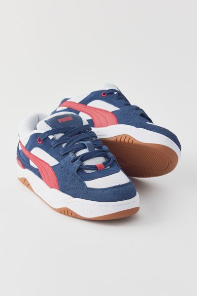 Puma 180 Texture Skate Sneaker In Club Navy/silver Mist, Women's At Urban Outfitters