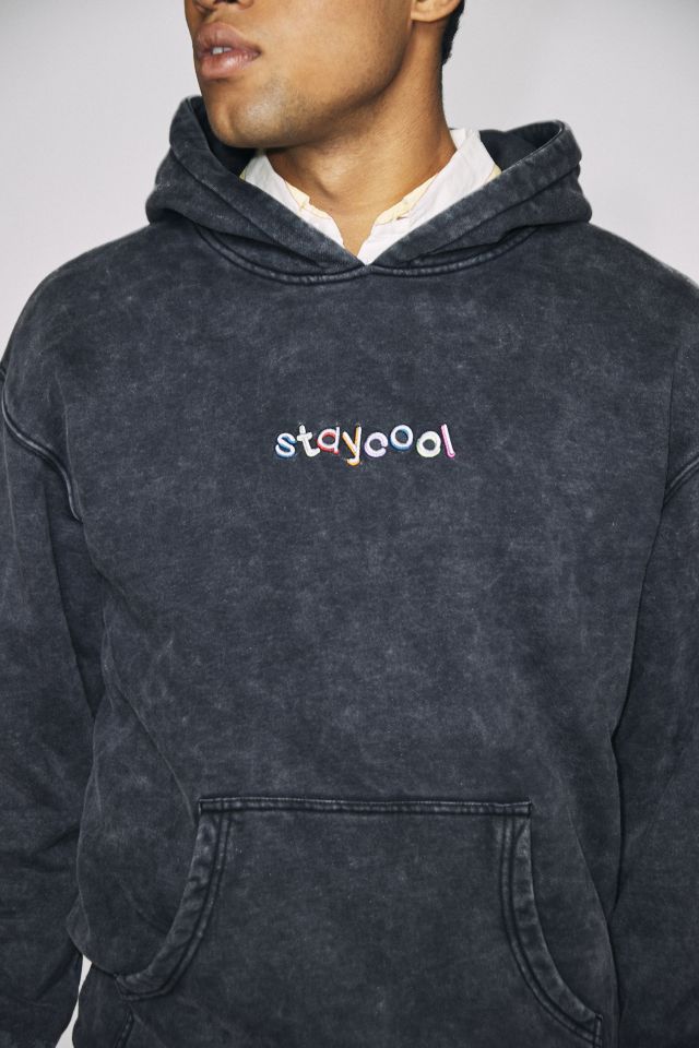 STAYCOOLNYC Washed Hoodie Sweatshirt