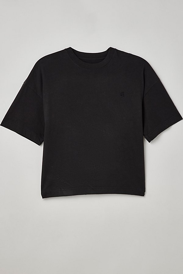 Standard Cloth Foundation Tee In Black, Men's At Urban Outfitters