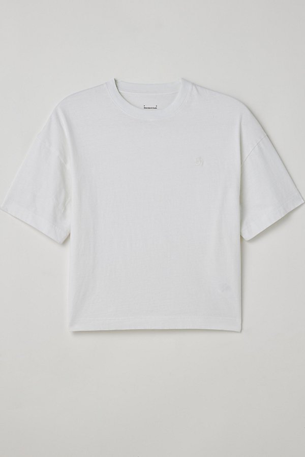 Standard Cloth Foundation Tee In White, Men's At Urban Outfitters