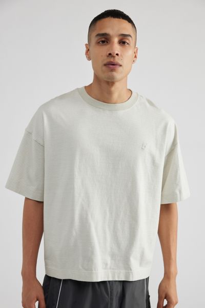 Standard Cloth Foundation Boxy Tee In Ivory, Men's At Urban Outfitters