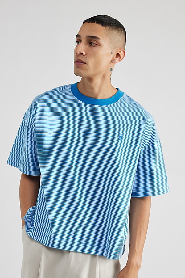 Standard Cloth Foundation Tee In Sky, Men's At Urban Outfitters
