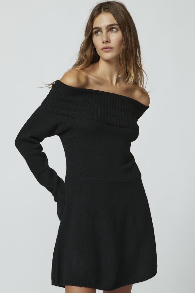 Urban outfitters outlet black mini dress