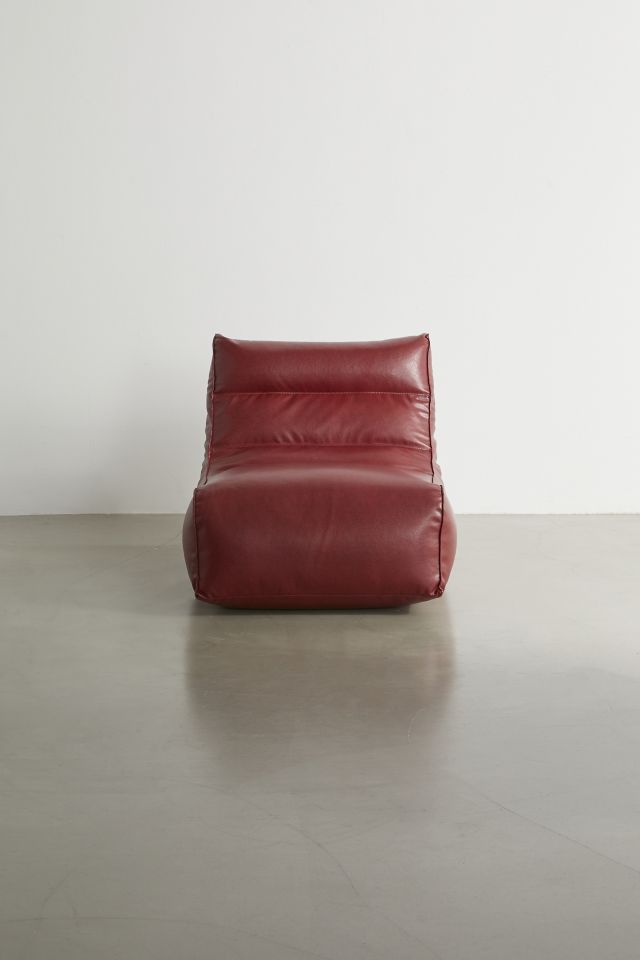 Faux Leather Togo Chair