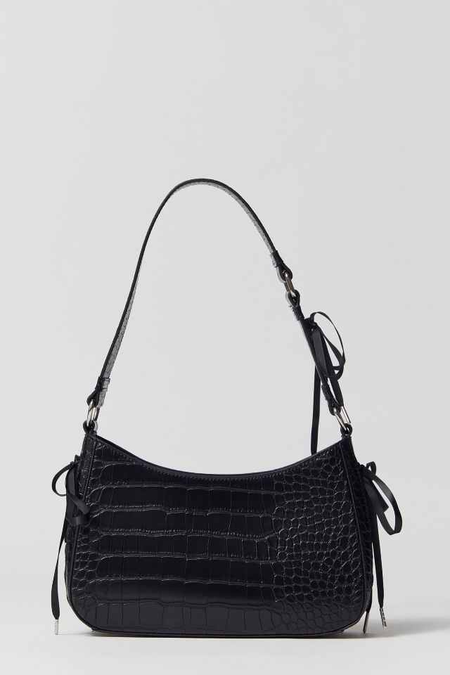 Uo croc baguette online bag