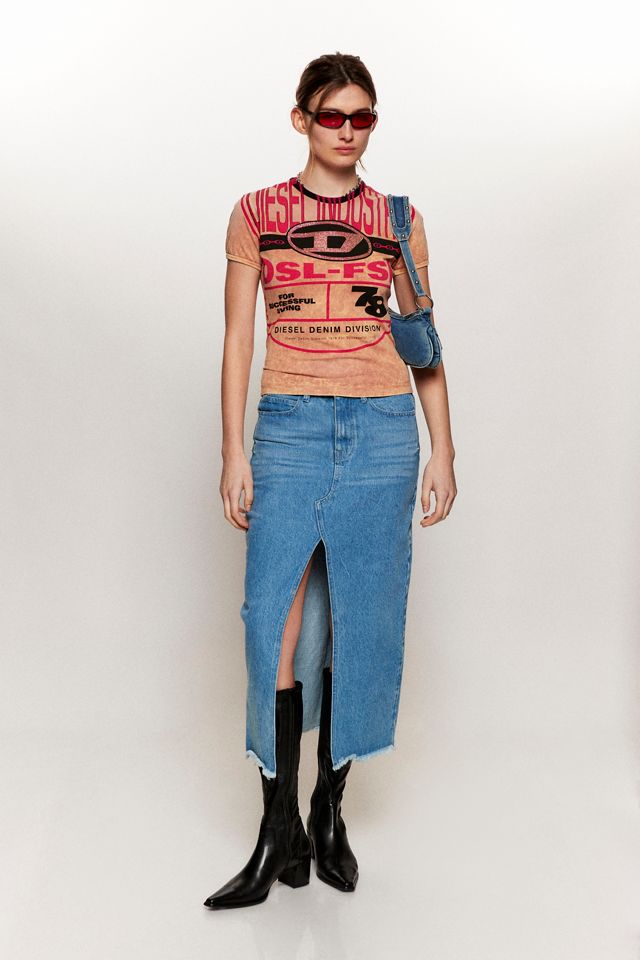 Diesel T-Uncutie Long-N8 Tee | Urban Outfitters
