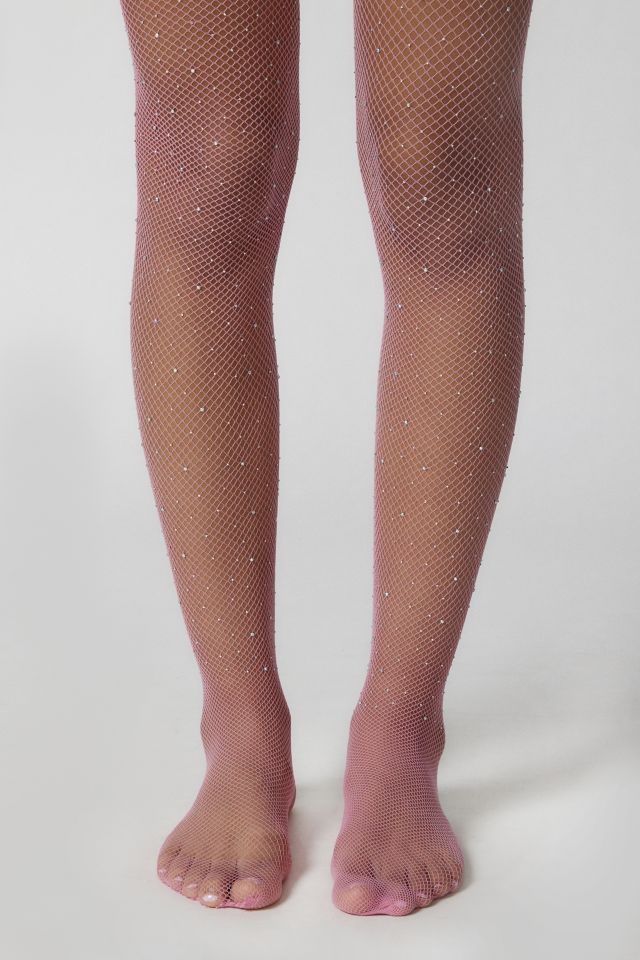 Jemmehnai - Glitter Fishnet Tights