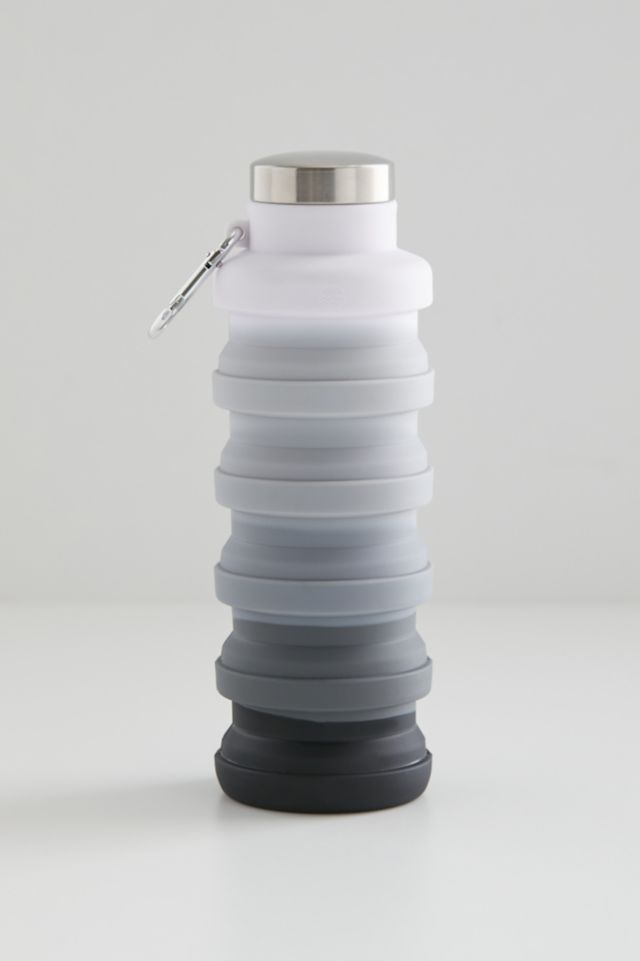 Collapsible Burgundy Water Bottle by Mayim