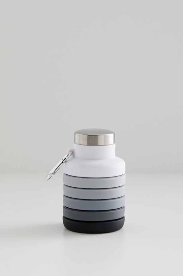 Collapsible Burgundy Water Bottle by Mayim