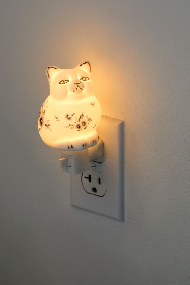 Veilleuse Chat Motif Délicat #1