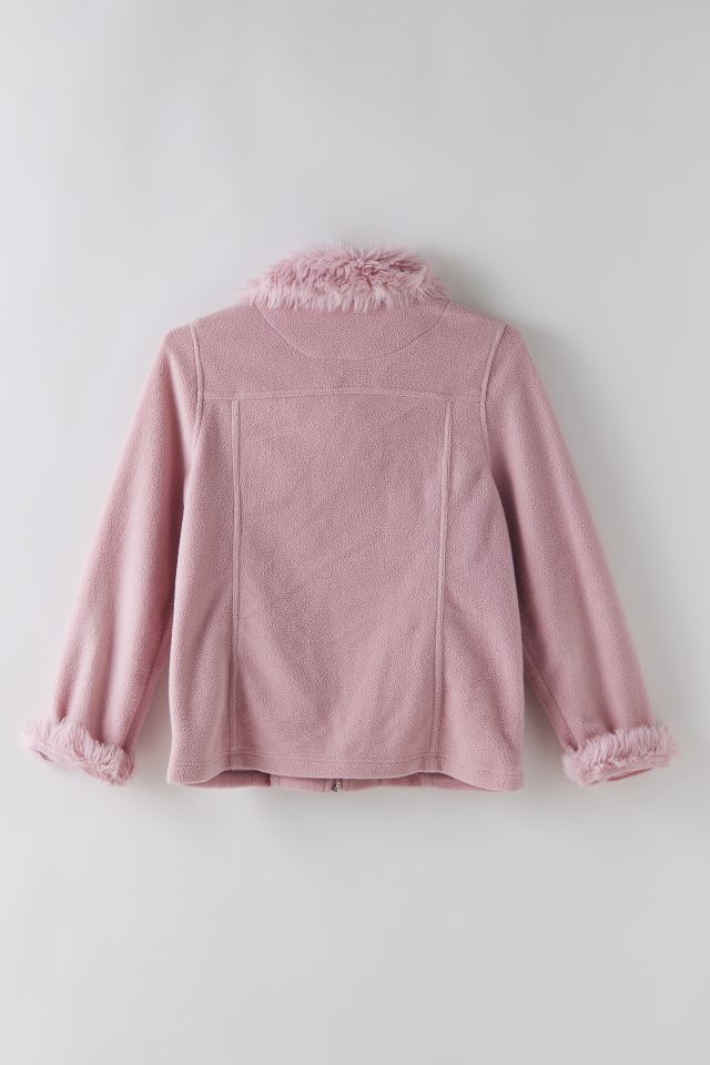 Vintage Fleece & Faux Fur Jacket #1