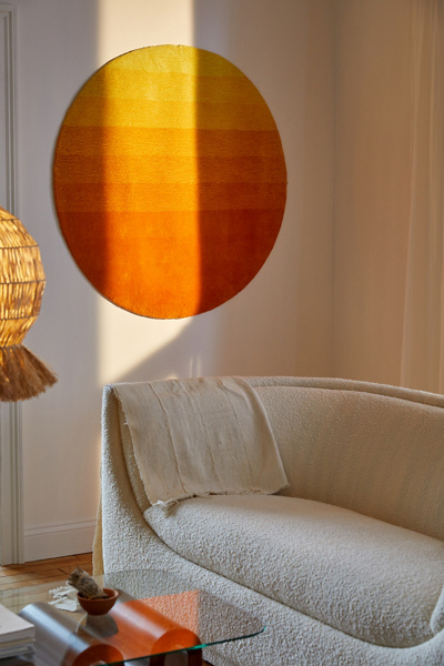 Sun Gradient Tufted Wall Hanging | Urban Outfitters