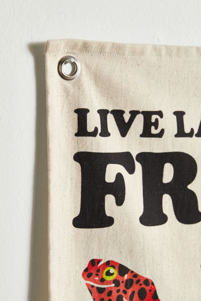 Live Laugh Love Frogs Tapestry #3