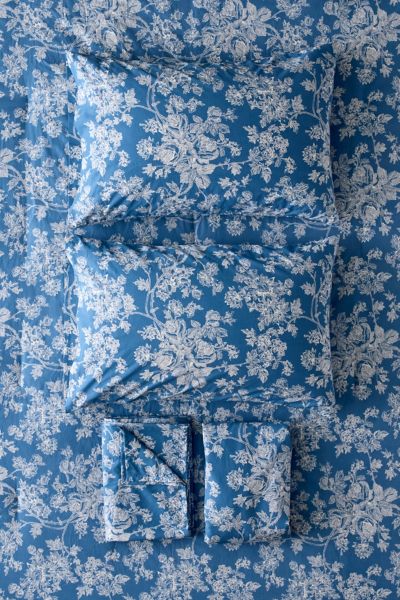 Delft Cat Patterned Sheet Set