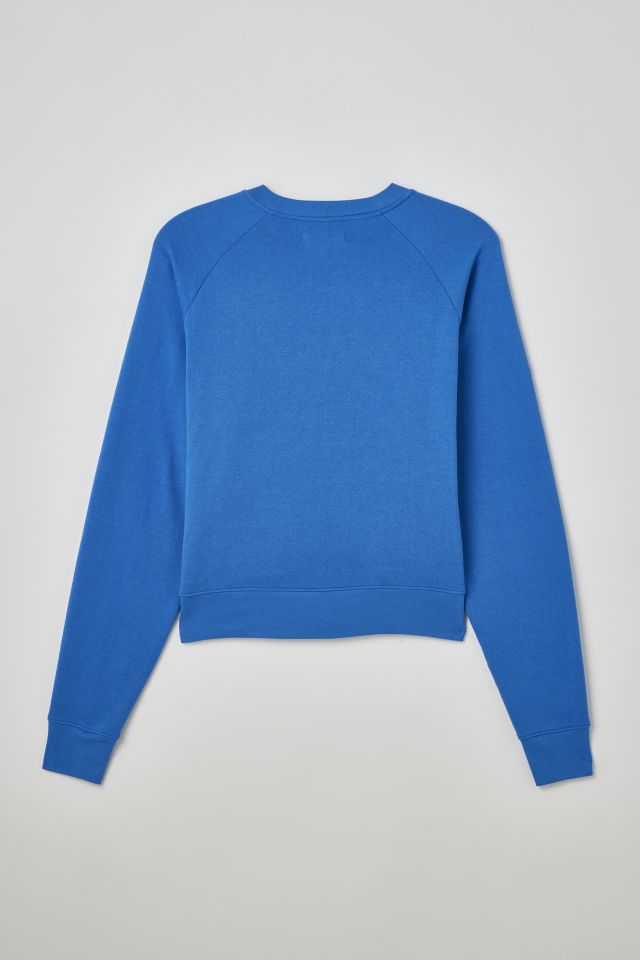 UO Justin Graphic Print Shrunken Crew Neck Sweatshirt #2
